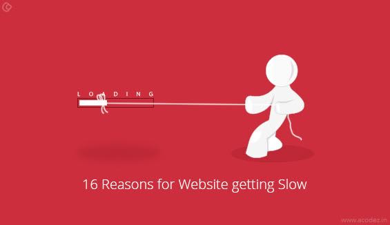 16 Reasons for Website Running Slow