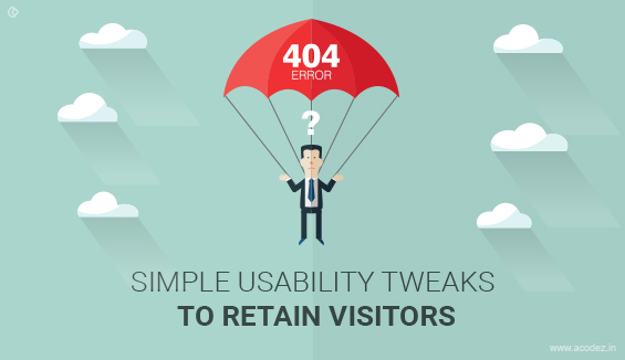 404 Error Page Design: Simple Usability Tweaks to Retain Visitors