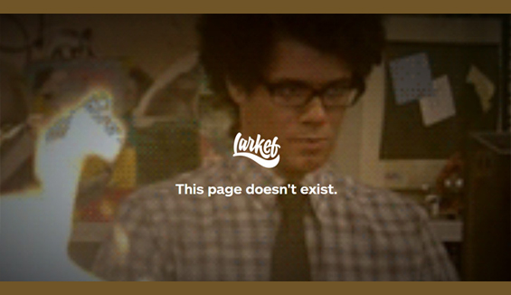 Larkef - 404 error page