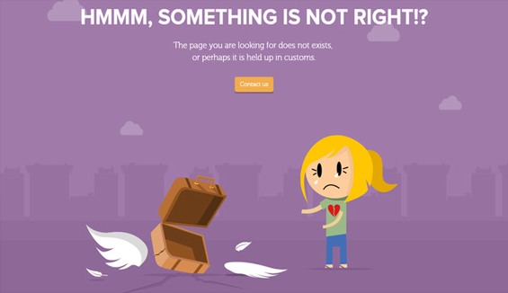 TinyCarrier - 404 error page