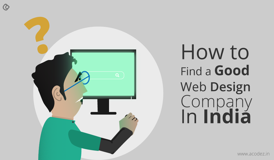 How to find the best web design company in India