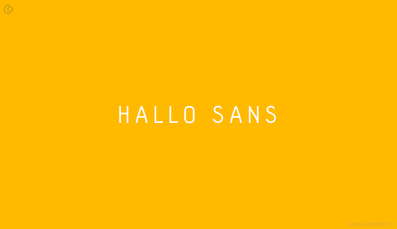 Hallo Sans - Free Fonts for Professional Web Design