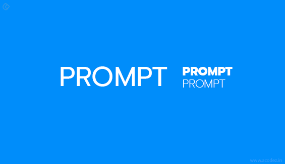 Prompt