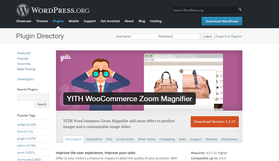 YITh Commerce Zoom Magnifier