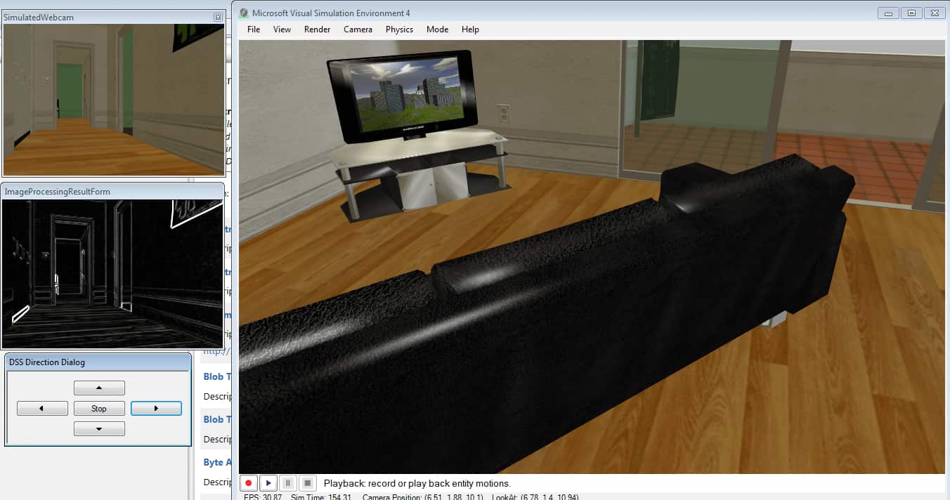 Visual Simulation Environment