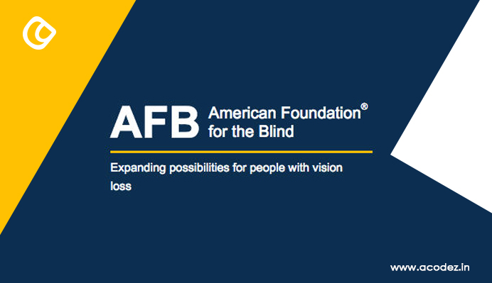 The American Foundation for the Blind (AFB)