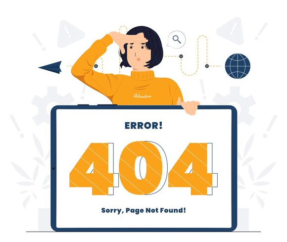 Using Illustrations on a 404 Page Makes it Delightful