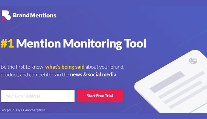 BrandsMentions Monitoring Tool 