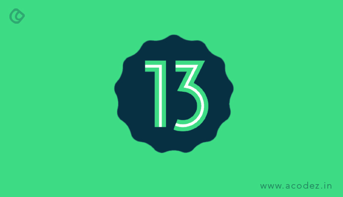 13 number black and white logo design with line Vector Image