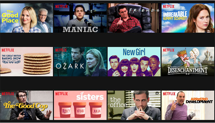 Netflix uses personalized AI-generated thumbnails tailored to each user's viewing habits and preference