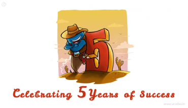 Acodez IT Solutions celebrates 5th anniversary- A glimpse into the never-ending journey!